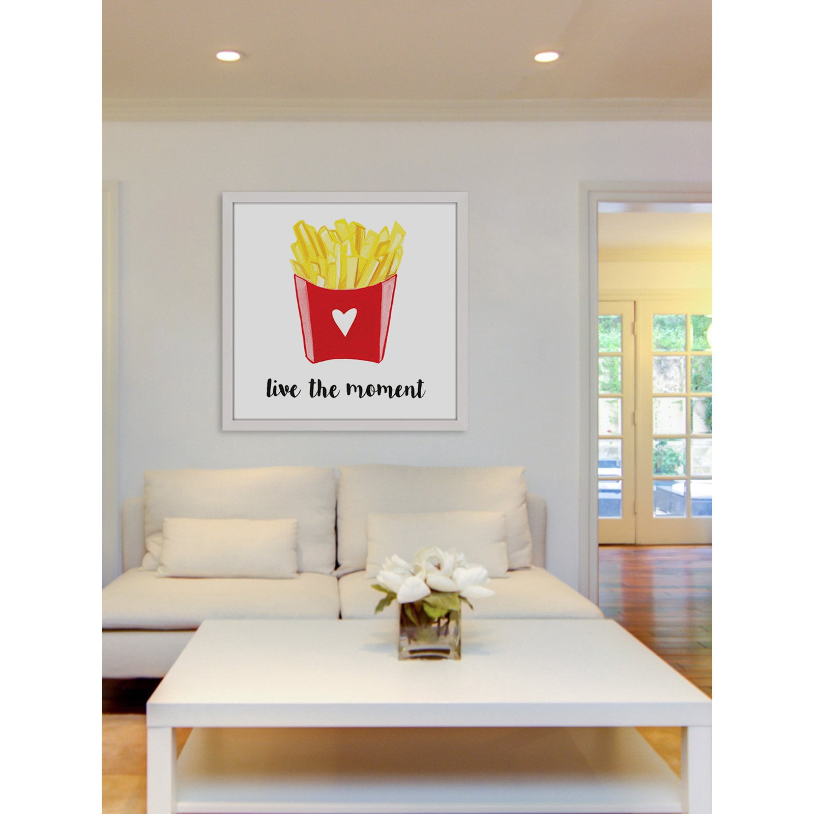Marmont Hill "Fries" by Molly Rosner Framed Painting Print