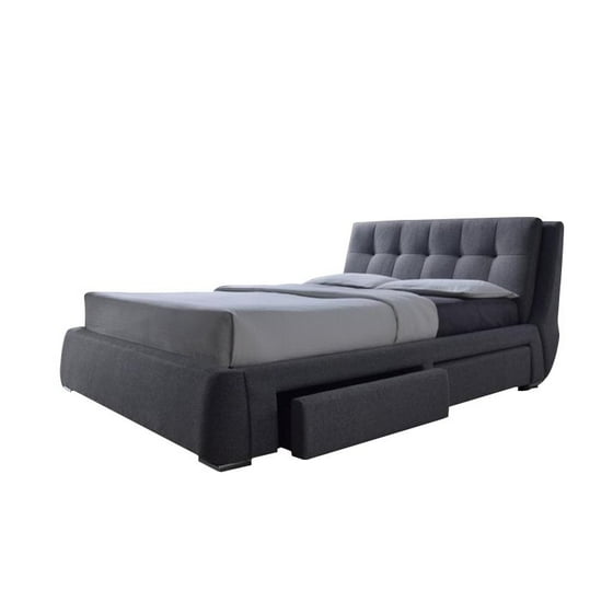 Coaster Fenbrook Upholstered King Platform Bed With Storage In Gray Coaster Fenbrook Upholstered King Platform Bed With Storage In Gray Com