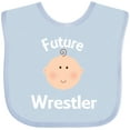 thumbnail image 3 of Inktastic Wrestling Future Wrestler Boys or Girls Baby Bib, 3 of 4