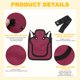 thumbnail image 2 of Uxcell 6-Pack Chicken Saddle for Hens, 9.8 Inch Canvas Chicken Apron Back Protector with Adjustable Strap for Hens [Mezclando 3 Estilos A], 2 of 7