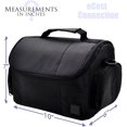 thumbnail image 2 of Large Digital Camcorder/Video Padded Carrying Bag/Case, Large for Canon VIXIA XC10, EOS C100 Mark II, HF R62, VIXIA HF R600, HF G10, G20, G30, M40 & Moreâ€¦ + eCostConnection Microfiber Cloth, 2 of 2