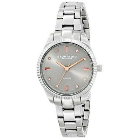 - Women's 607L.03 Symphony Allure Stainless Steel Watch with Diamonds