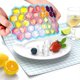 thumbnail image 2 of 2 silicone ice cube trays with lids, suitable for chilling drinks, sky blue and mint green., 2 of 4