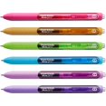 thumbnail image 2 of Stylos Gel, Pointe Moyenne (0.7 mm), Couleurs Assorties, 6 Unités, 2 of 4