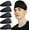 black5, variant on ZHUYING Sports Headbands for Men (5 Pack),Moisture Wicking Workout Headband, Sweatband Headbands for Running,Cycling,Football,Yoga,Hairband for Women and Men