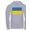Heather Gray, variant on CafePress - Ukraine Flag Sweatshirt - Pullover Hoodie, Hooded Sweatshirt