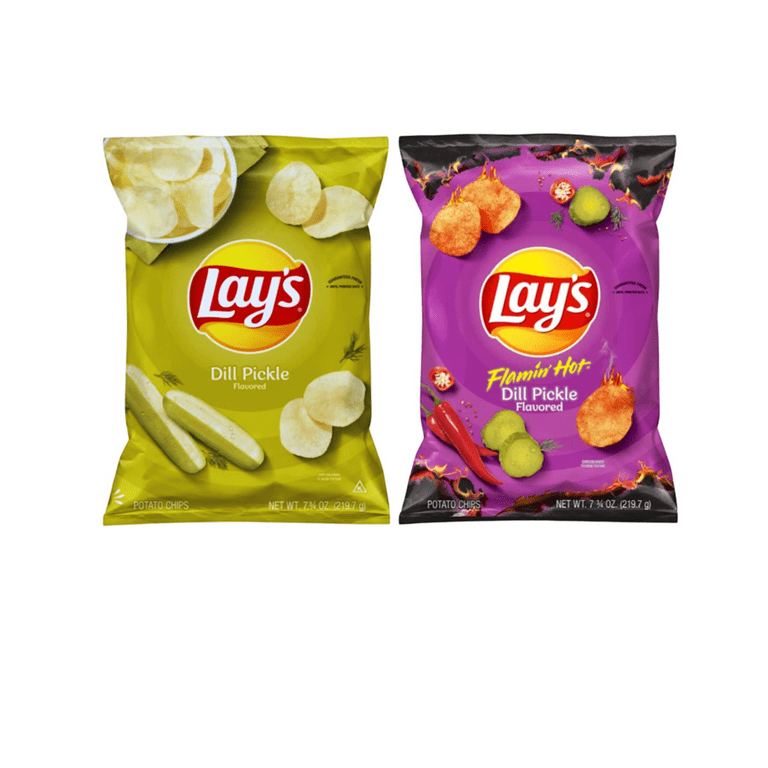 Lay's Dill Pickle Flavored Potato Chips - 7.75oz