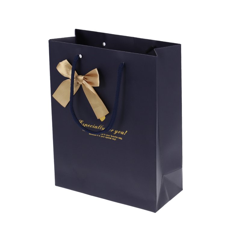 Prime Line Packaging White Paper Bags, Small Paper Shopping Bags