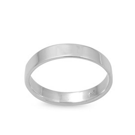 CHOOSE YOUR STYLE Sterling Silver Men's Wedding Ring 3mm 925 Jewelry Female Male Unisex Size 3