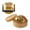 C, variant on Gold Glitter Dumpling Squishy Toy with Simulated Steamer Basket, 3.3 Inches, for Relaxation And, Squeeze Toy