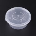 thumbnail image 4 of 10 unidades, recipiente desechable para cocina, recipiente para salsa de plástico, recipiente para chutney con tapa Feliz Sencillez, 4 of 5