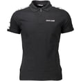 thumbnail image 1 of Roberto Cavalli Men's Black Half Zip Polo T-Shirt (XL), 1 of 1
