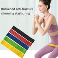 thumbnail image 4 of Juego de Bandas de Resistencia de Goma para Hombres y Mujeres 5 Niveles de Resistencia Diferentes Banda EláStica para Entrenamiento de Piernas y GlúTeos Yoga, 4 of 5