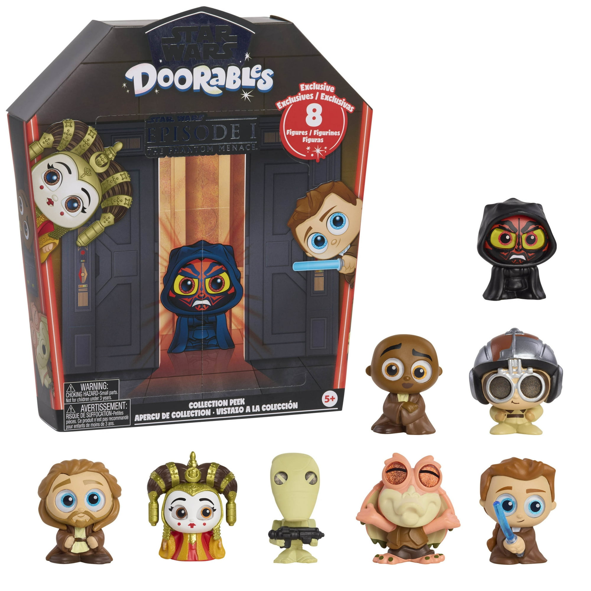 STAR WARS™ Doorables PHANTOM MENACE™ Collection Peek, Collectible Figures, Kids Toys for Ages 5 Up by Just Play
