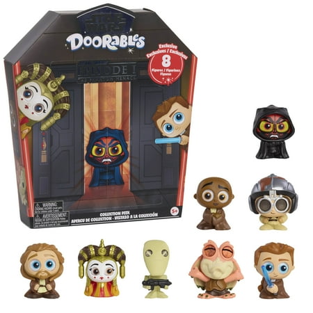 STAR WARS™ Doorables PHANTOM MENACE™ Collection Peek, Collectible Figures, Kids Toys for Ages 5 Up by Just Play, Kids Toys for Ages