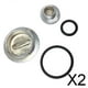 thumbnail image 1 of 5 tapas de cubierta del estator del lado izquierdo del motor para motocicletas todoterreno de 70, 90, 110 y 125 2 piezas, 1 of 8