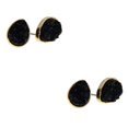 thumbnail image 3 of Qarigey Pendientes de botón Joyería elegante Regalos Estilo simple Decoraciones de moda Accesorio Pendientes de botón brillantes Regalo de Type4 NO4, 3 of 6