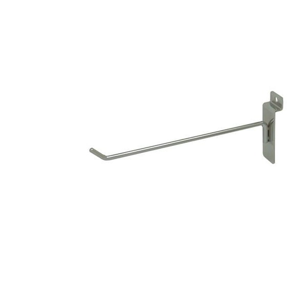 Econoco - XTW/H8 - 8 "Chrome Slatwall Hook With 3/16" Wire - Sold in Pack of 96
