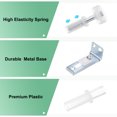 thumbnail image 2 of 4-Set Folding Door Hardware Repair Kit, Folding Door Hardware Replacement Parts, 2 of 2