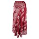 thumbnail image 4 of larga bohemia para mujer hippie Boho cinturo ajustable , Vino rojo 96cm Yinane Falda bohemio estilo hippie para mujer, 4 of 8