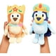 thumbnail image 2 of Paquete de juguetes de peluche Bluey Friends Royal Bluey y Bingo, 2 of 16