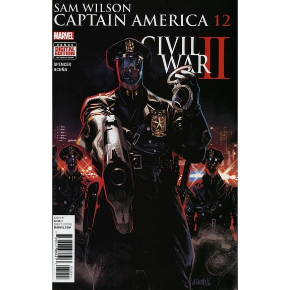 Captain America: Sam Wilson #12 VF ; Marvel Comic Book