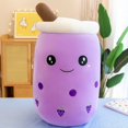 thumbnail image 3 of 22-70cm Giant Size Bubble Tea Plushies Squishy Milk Tea Boba Pillow Peluche Ice Cream Fruits Juice Drink Bottle Prop Decor Gift, 3 of 5
