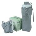 thumbnail image 5 of 500ml Food-Grade Silicone Collapsible Water Bottle, Leak-Proof Portable Foldable Flask for Outdoor Sports Travel, 5 of 8