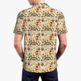 thumbnail image 5 of Rocae Mushrooms And Rainbows Peace for Men's Short Sleeve Polo Shirt, Quick Drying Performance Moisture Wicking Sports Men's Golf Shirt XX-Large, 5 of 9