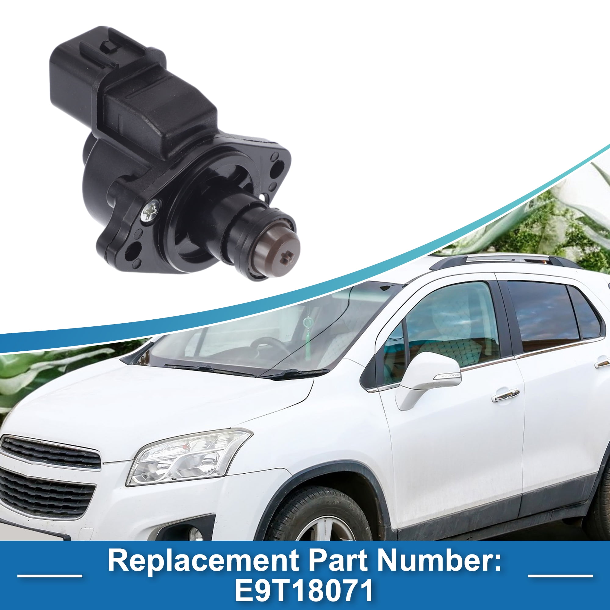 Unique Bargains Car Idle Air Control Valve for Chevrolet Tracker 2.0L L6 Replace No.E9T18071 IACV Idle Motor Idle Air Control Valve for Stable Engine Operation