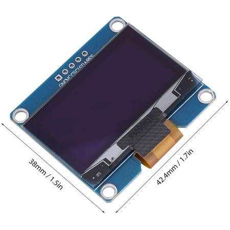 Display module, 1.54 inch 5-pin SSD1309 drive IC 128x64 I2C LCD display ...