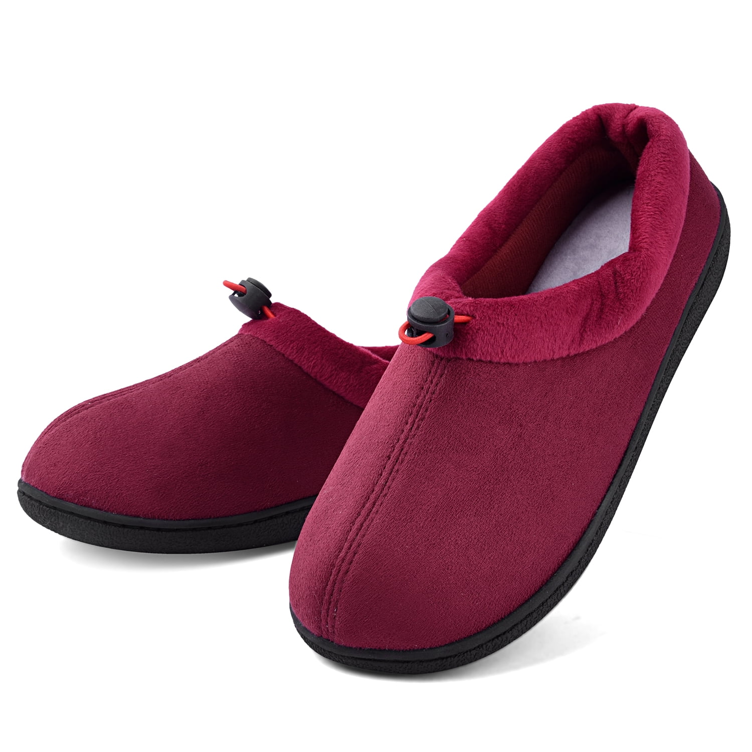 memory foam moccasin slippers womens