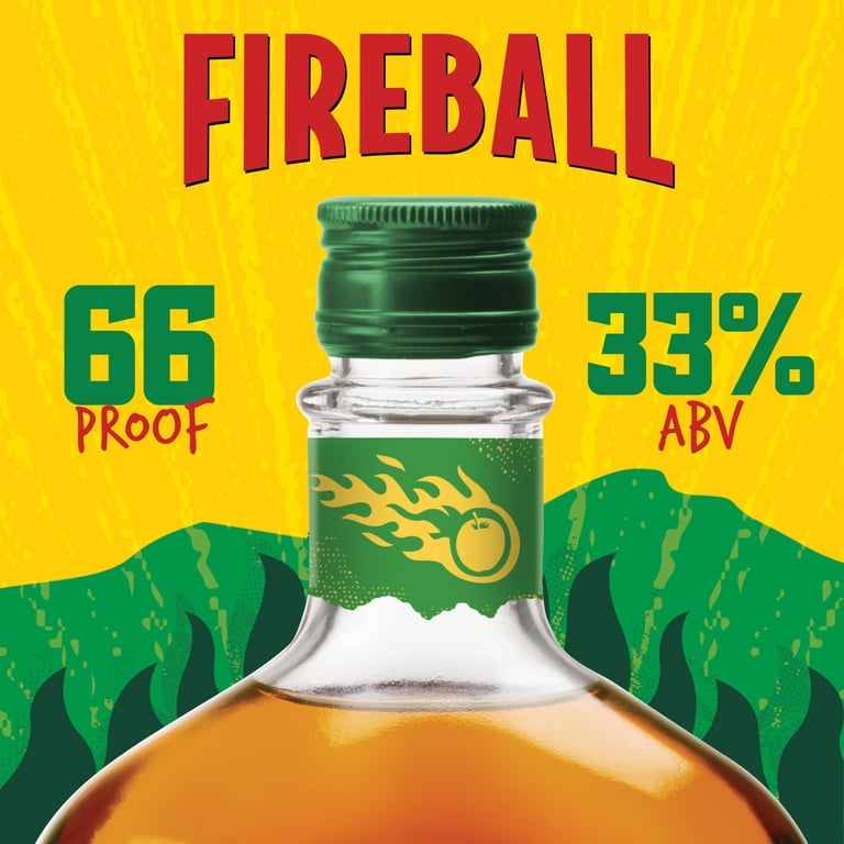 Fireball Blazin Apple Cinnamon Whisky, 750ml 66 Proof - Walmart.com