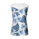 thumbnail image 4 of Camiseta sin mangas de encaje con estampado de mujer Camiseta sin mangas de empalme de cuello redondo Camiseta ligera y cómoda delgada OAVQHLG3B Store lin121212, 4 of 5
