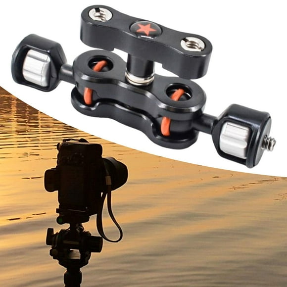 Articulación de la extensión del brazo brazo metal resistente Soporte de cámara de conector de servicio pesado para la luz del teléfono celular del