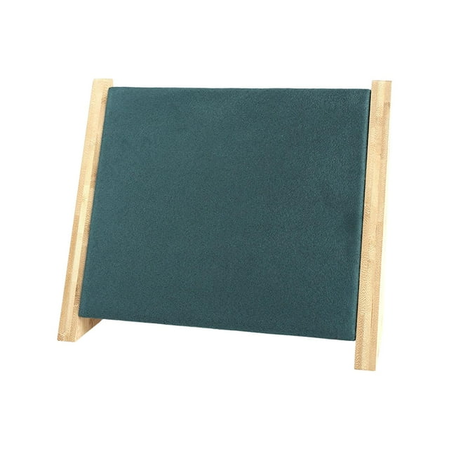 Soporte multiusos para joyas, decoración, almacenamiento de madera para exhibiciones de artesanías. Índigo