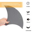 thumbnail image 2 of 14pcs Drum Mute Pad Mats Silencer Drum Head Pads Belt Mats for Drum (Black), 2 of 4