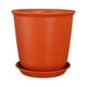 thumbnail image 1 of Injueey Maceta para suelo de , maceta para sala de estar, jardín, maceta de resina, contenedor suculento, accesorio de jardinería, Jardín y Patio Bandeja/tinta de cerámica roja 18 cm * 13 cm * 10 cm, 1 of 6