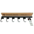 thumbnail image 3 of StoreYourBoard Bike Rack Garage Mount, 5 Bike Wall Mount, Adjustable Bike Hangers for Garage, Heavy Duty Steel Holds 300 Pounds, 46in x 3.5in x 7.5in, Mountain Bikes Road Bikes Kids Bikes and More, 3 of 6