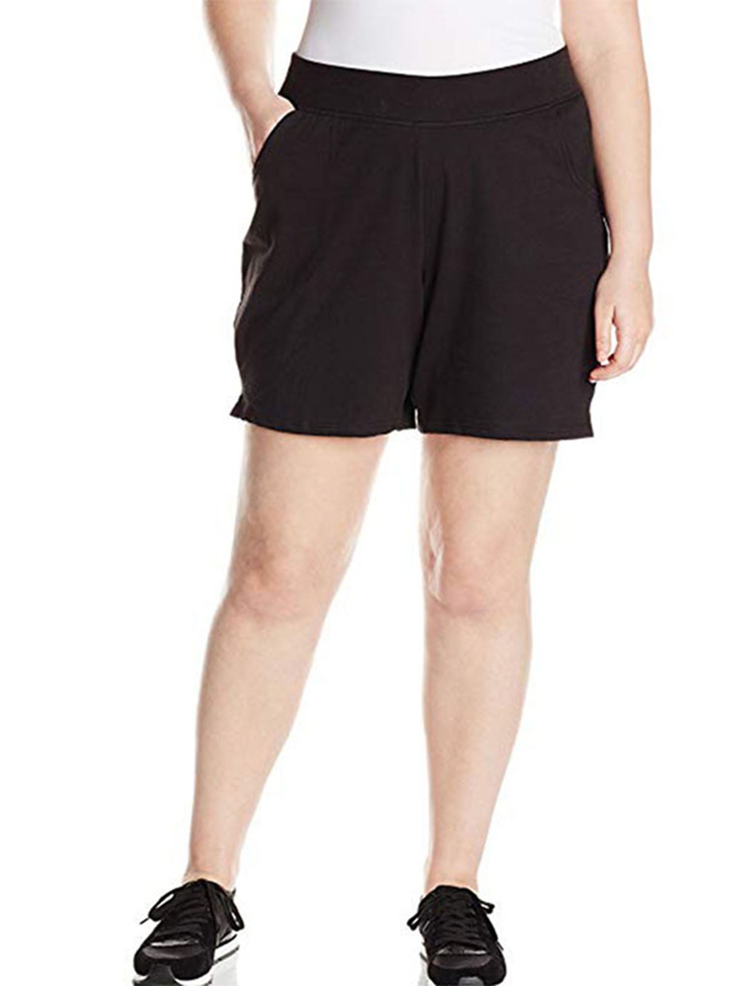 walmart plus size athletic shorts
