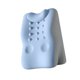 thumbnail image 5 of Cojín de apoyo lumbar con cuña para el cuello, almohada cómoda de espuma viscoelástica para oficina, viajes, estar sentado durante largos períodos Azul grisáceo, 5 of 9