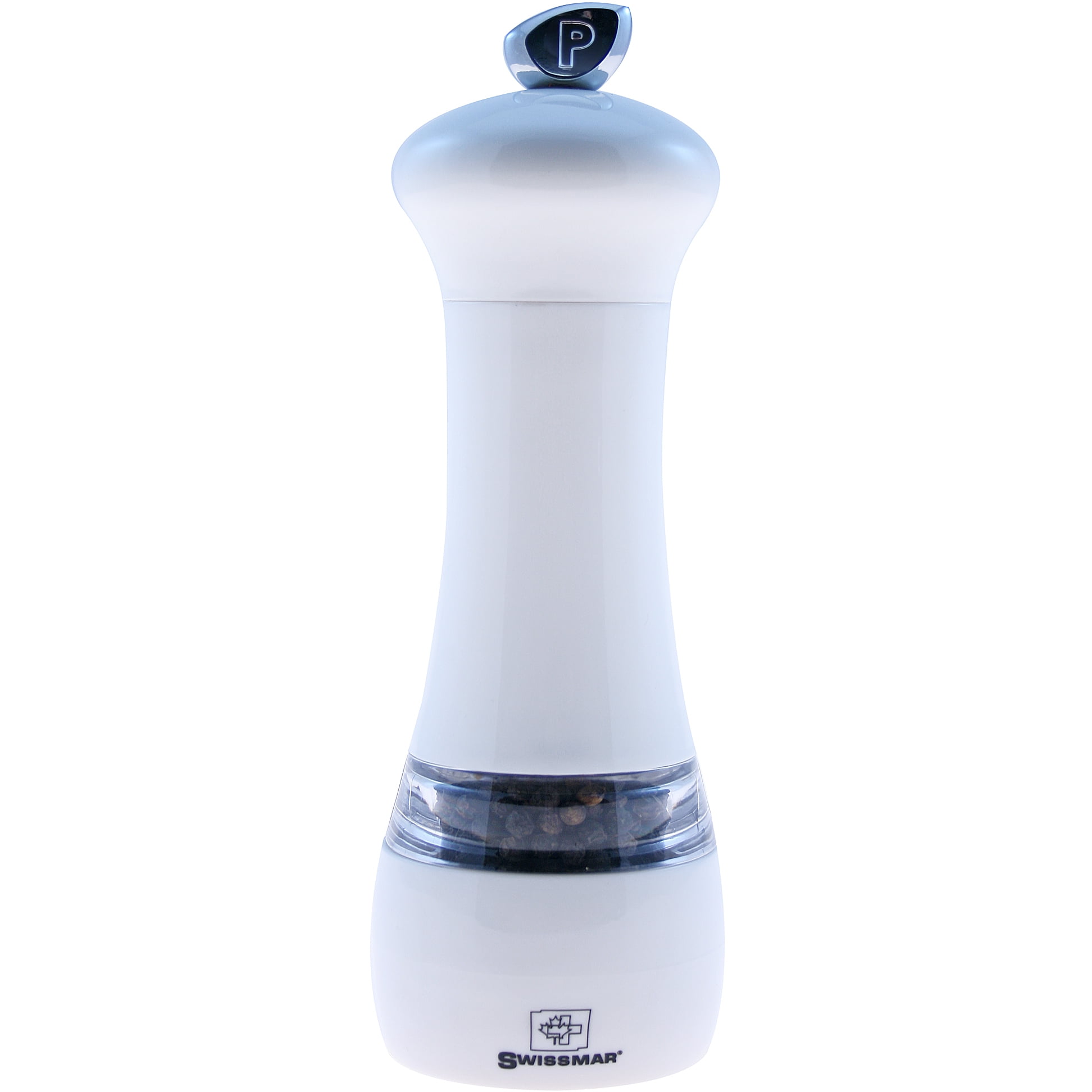 Swissmar White Ceramic Pepper Mill