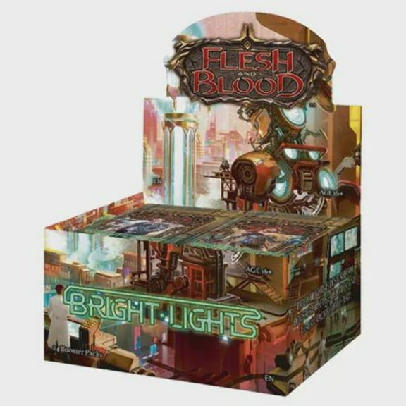 Legend Story Studios Flesh & Blood TCG Brights Lights Booster Box Display