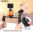 thumbnail image 2 of Estabilizador de Video ViewFlex VF-H7 Para Smartphone Doble Empuñadura de Metal, 2 of 8