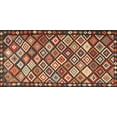 thumbnail image 1 of Ahgly Company Machine Washable Indoor Rectangle Contemporary Saffron Red Area Rugs, 7' x 10', 1 of 7