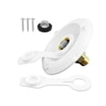 thumbnail image 2 of DOLITY Entrée d'Eau de Ville RV avec Valve de Contrôle Laiton Anti-Reflux d'Eau RV Blanc, 2 of 9