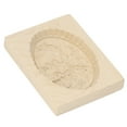 thumbnail image 4 of , Easy Release Rounded Edge Beechwood Reusable Biscuit Press   Beautiful Pattern  For Chocolate For Home  And Flower,Rose And Leaves,Rose Flower,Love Heart And Rose,Fruit Tree, 4 of 8
