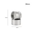 thumbnail image 4 of Abbracc Stainless Steel Coffee Distributor Tamper Leveler Tools Adjustable for Home 58mm 58mm Gray, 4 of 6