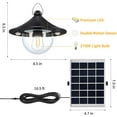 thumbnail image 6 of Solar Shed Light Indoor Outdoor Pendant Lights Solar Powered with 2 Motion Sensor, Waterproof Solar Hanging Lamp for Porch, Inside Home, Farmhouse, Gazebo, Chicken Coop, Daytime Available, 6 of 6