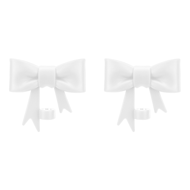 Tapa Paja Silicona Con Forma Lazo Cubierta 10 Mm para 30 Y 40 Onzas () Blanco